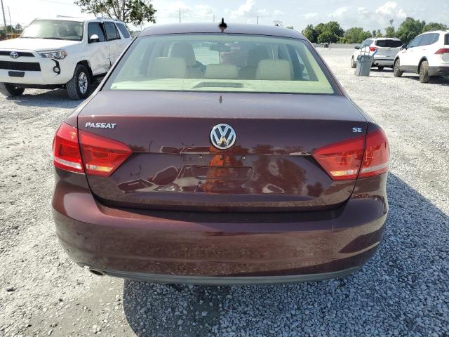  VOLKSWAGEN PASSAT 2013 Burgundy