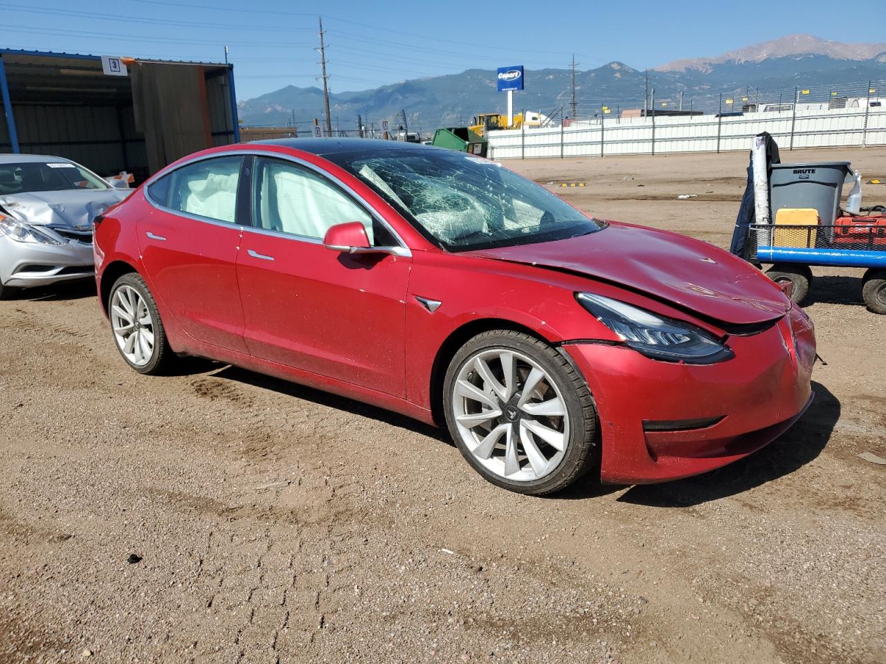 TESLA MODEL 3 2020 VIN 5YJ3E1EB7LF666907 photo 4