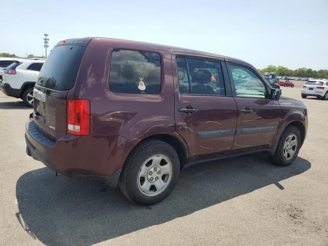  HONDA PILOT 2014 Burgundy