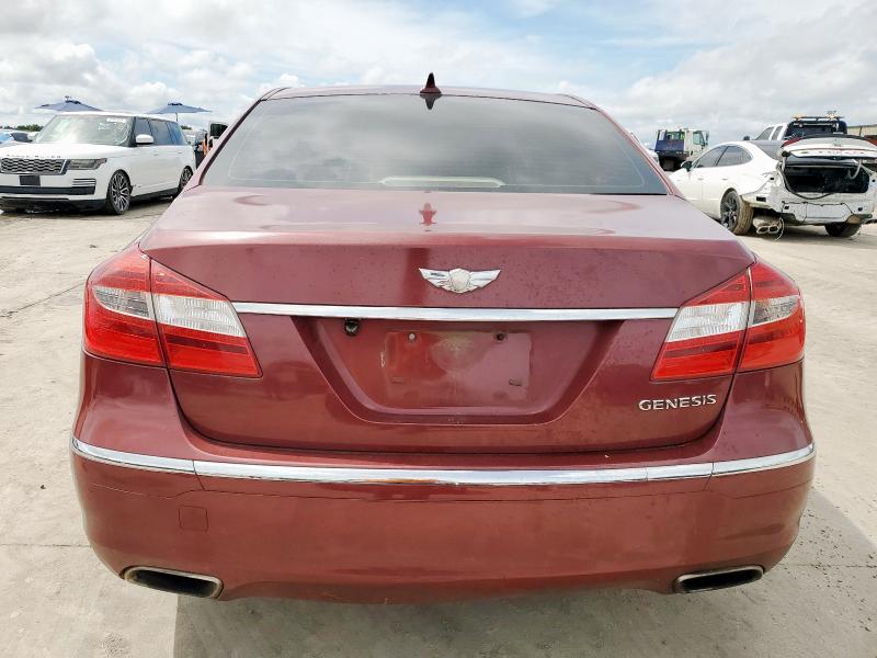  HYUNDAI GENESIS 2012 Burgundy