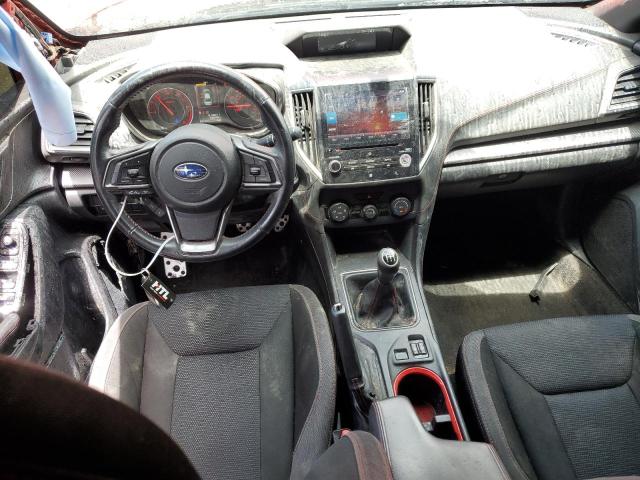  SUBARU IMPREZA 2019 Czerwony