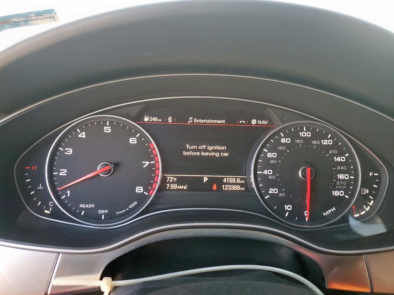 2016 Audi A6 Premium Plus VIN: WAUFGAFC8GN049809 Lot: 60180235