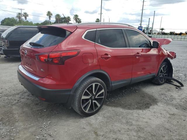  NISSAN ROGUE 2017 Червоний