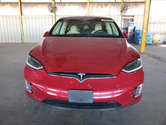  TESLA MODEL X 2016 Czerwony