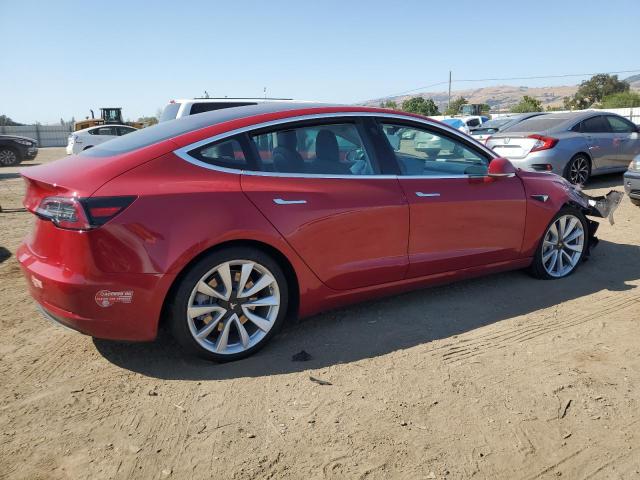  TESLA MODEL 3 2018 Red