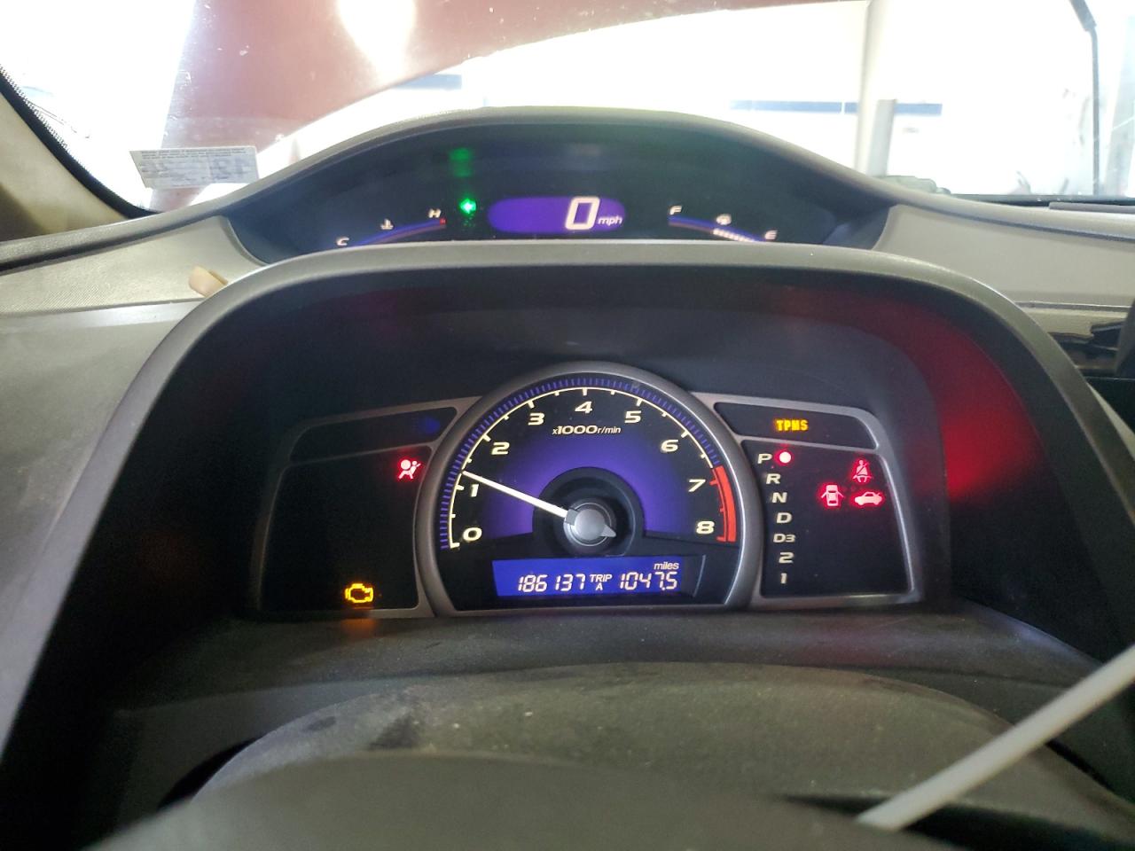 HONDA CIVIC 2008 VIN 1HGFA16528L001677 фото 9