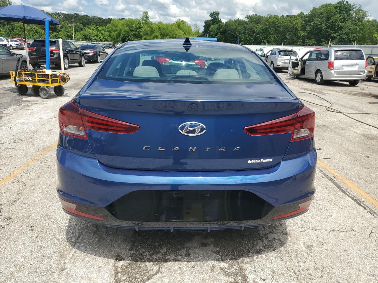 2019 Hyundai Elantra Sel VIN: 5NPD84LF1KH438744 Lot: 62524845