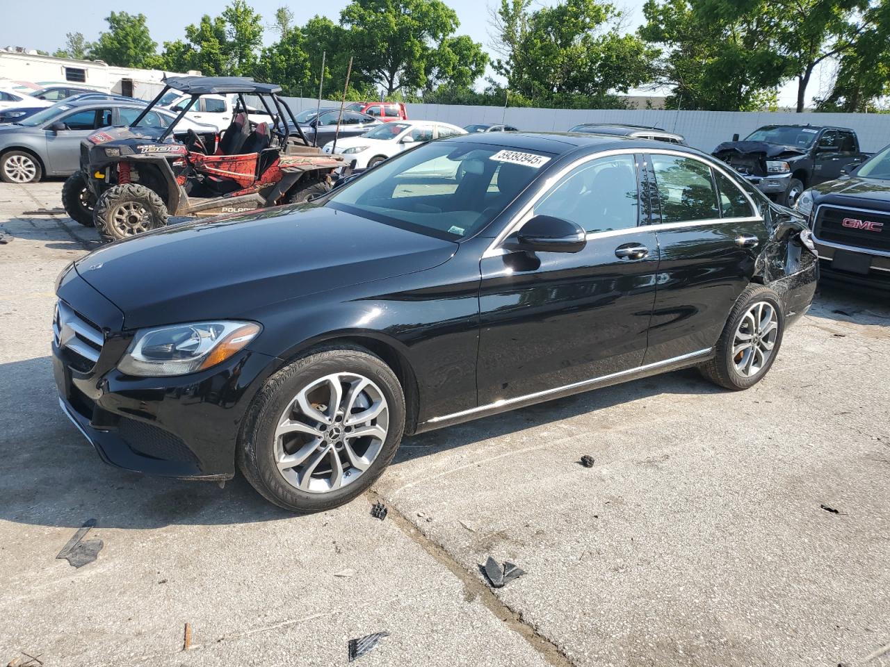 2018 Mercedes-Benz C 300 4Matic იყიდება Bridgeton-ში, MO - Side