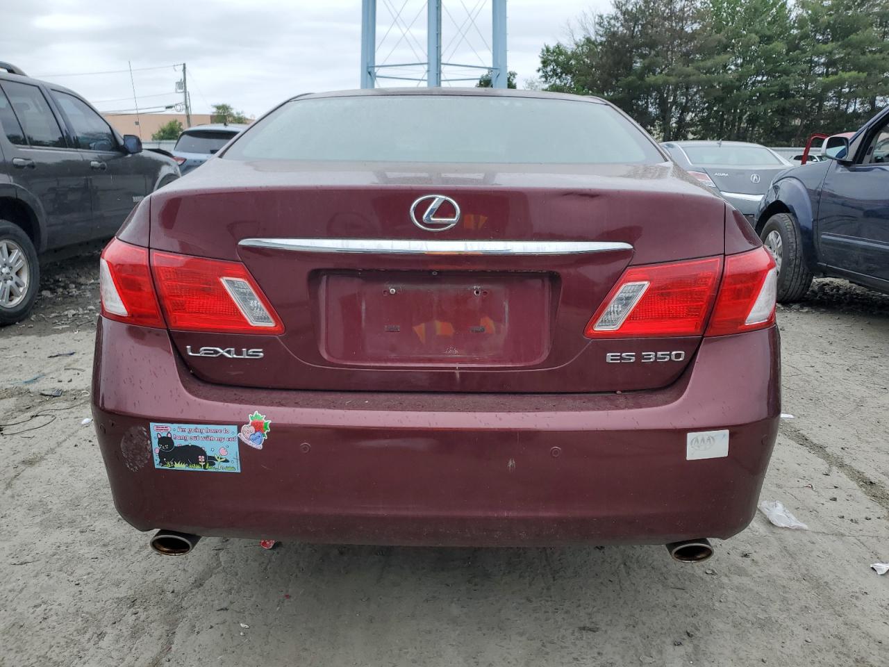 2007 Lexus Es 350 VIN: JTHBJ46G872059599 Lot: 62532135