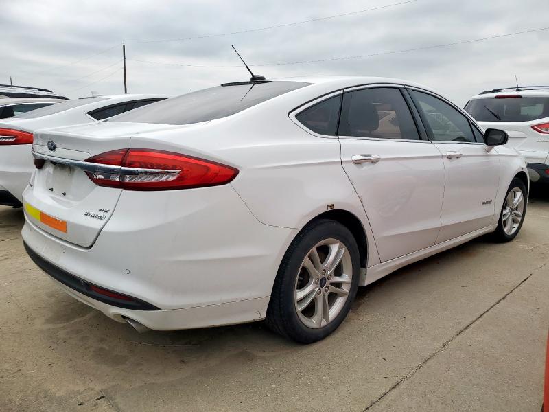  FORD FUSION 2018 Білий