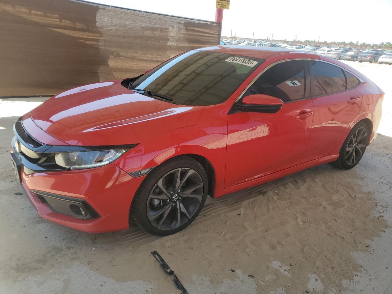 2HGFC2F88KH572217 HONDA CIVIC 2019