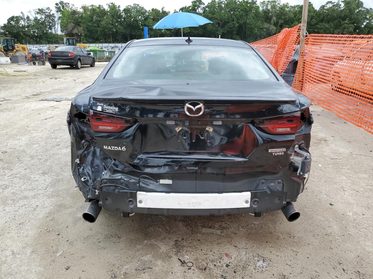 2021 Mazda 6 Grand Touring Reserve VIN: JM1GL1WY1M1618582 Lot: 58057055