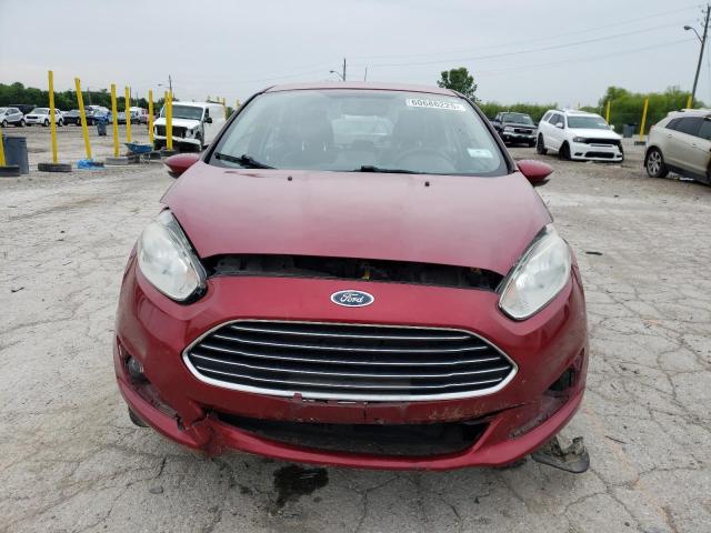  FORD FIESTA 2017 Red