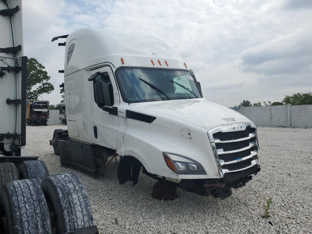 2023 Freightliner Cascadia 126 Semi Truck იყიდება Franklin-ში, WI - Damage History