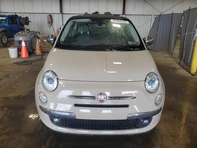  FIAT 500 2012 tan