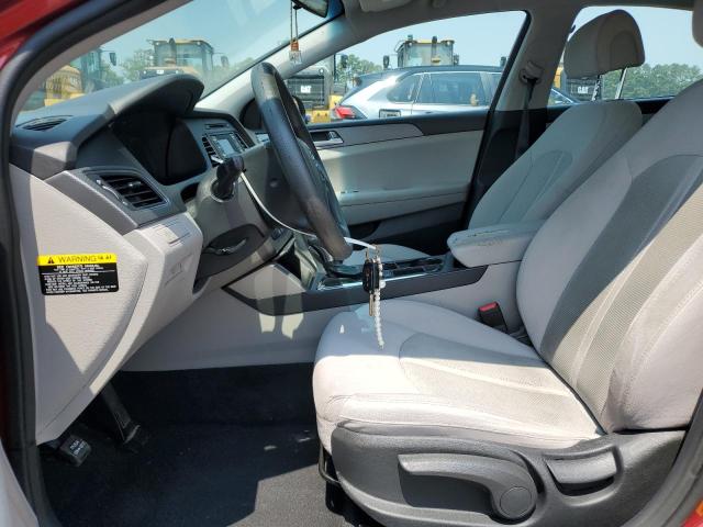  HYUNDAI SONATA 2015 Красный