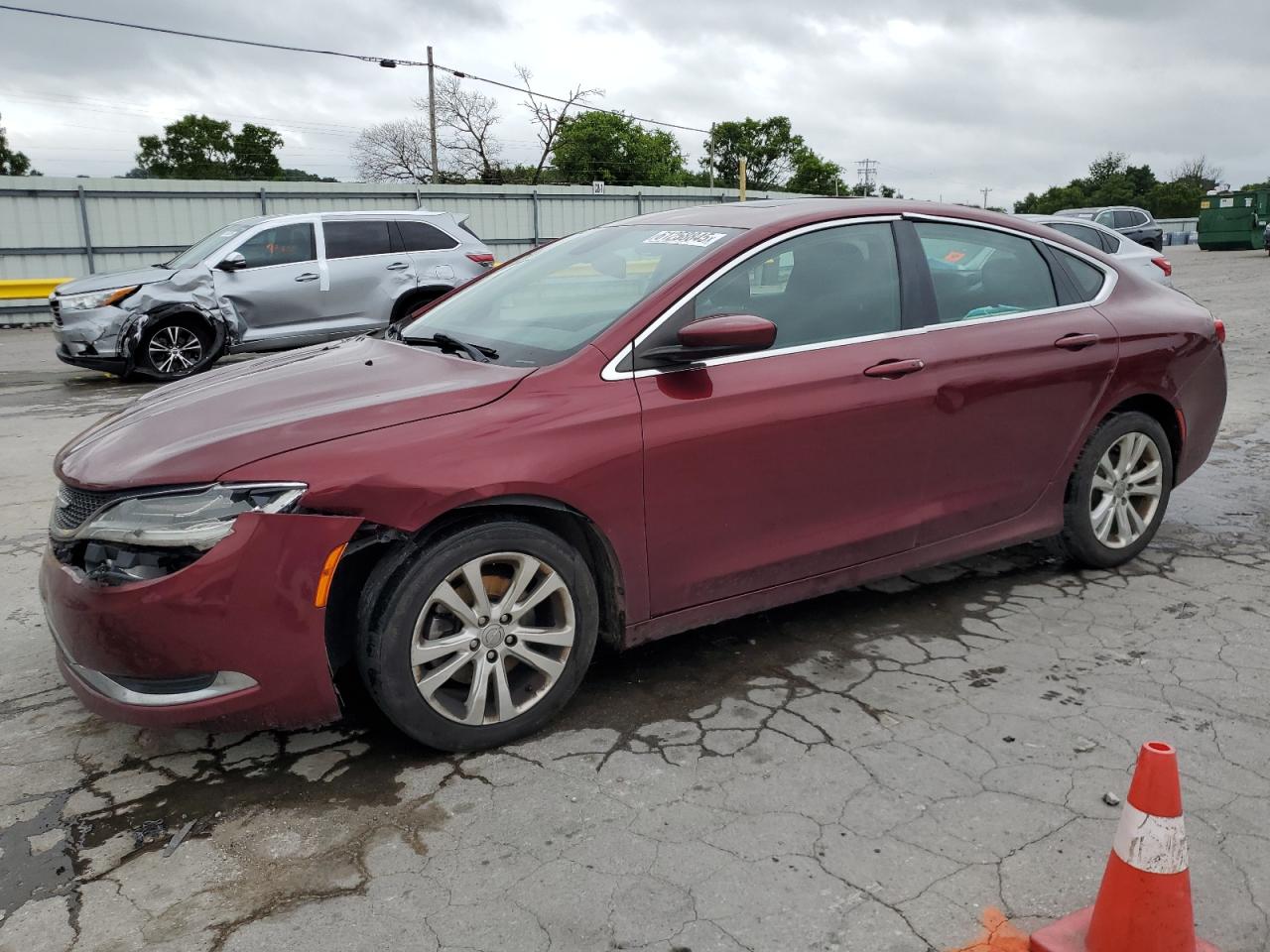 2016 Chrysler 200 Limited zu verkaufen in Lebanon, TN - Front End