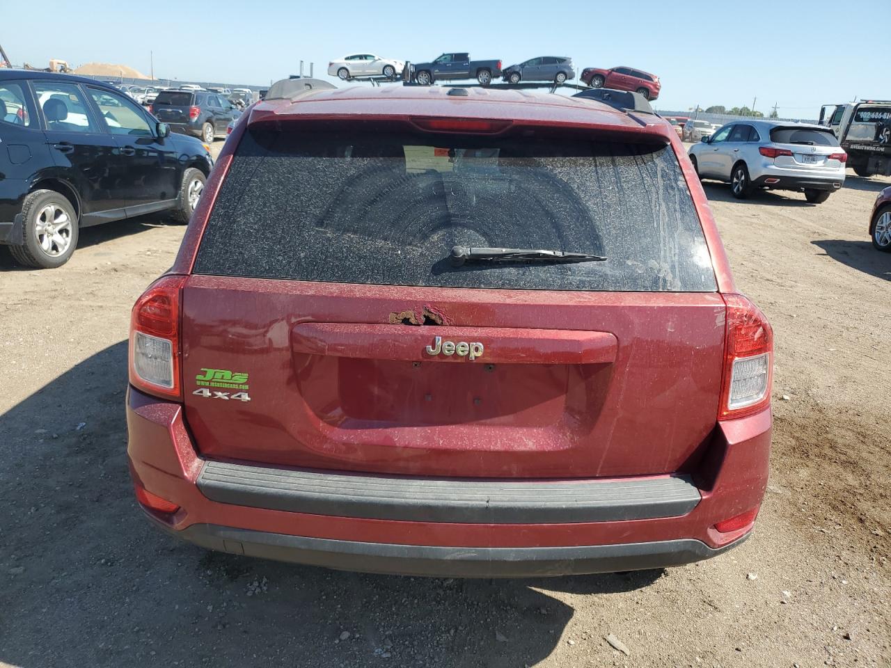 2012 Jeep Compass Sport VIN: 1C4NJDBB9CD563165 Lot: 61694095