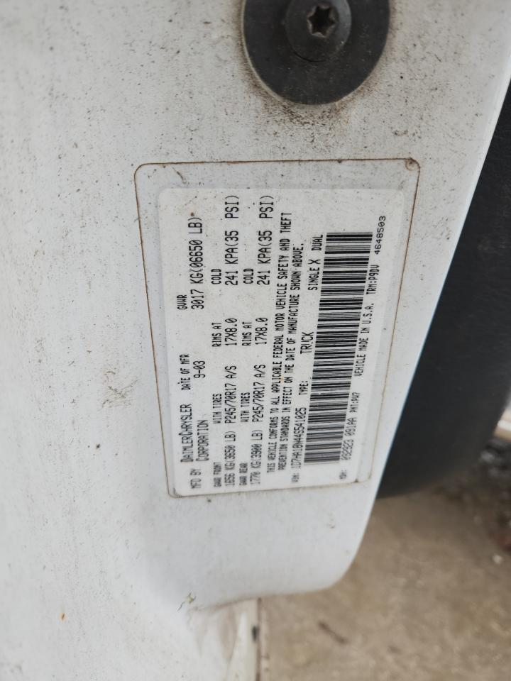 2004 Dodge Ram 1500 St VIN: 1D7HA18N44S541025 Lot: 60308465
