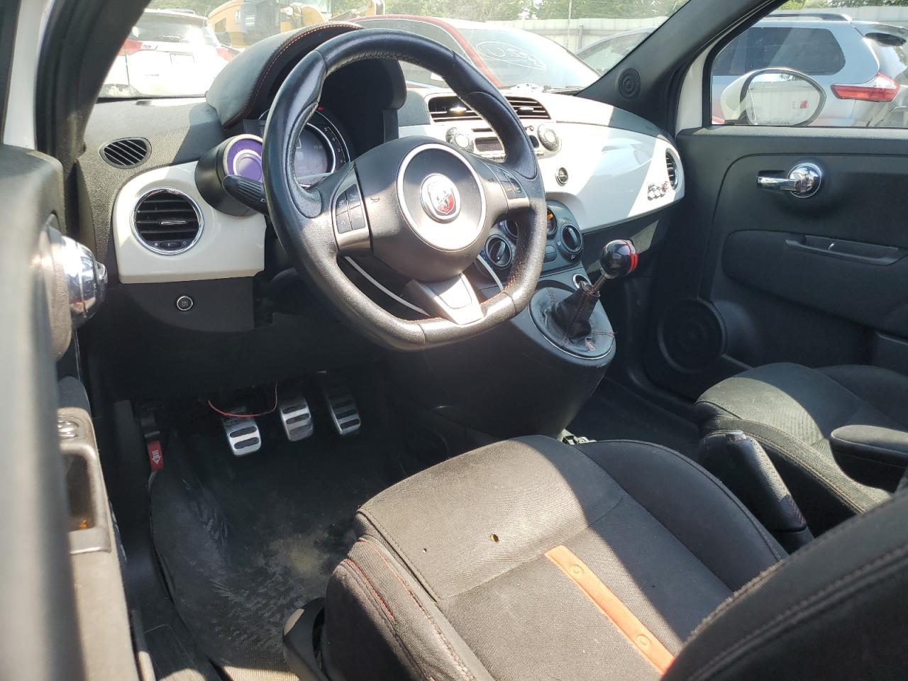 2015 Fiat 500 Abarth VIN: 3C3CFFJH7FT710161 Lot: 62520395