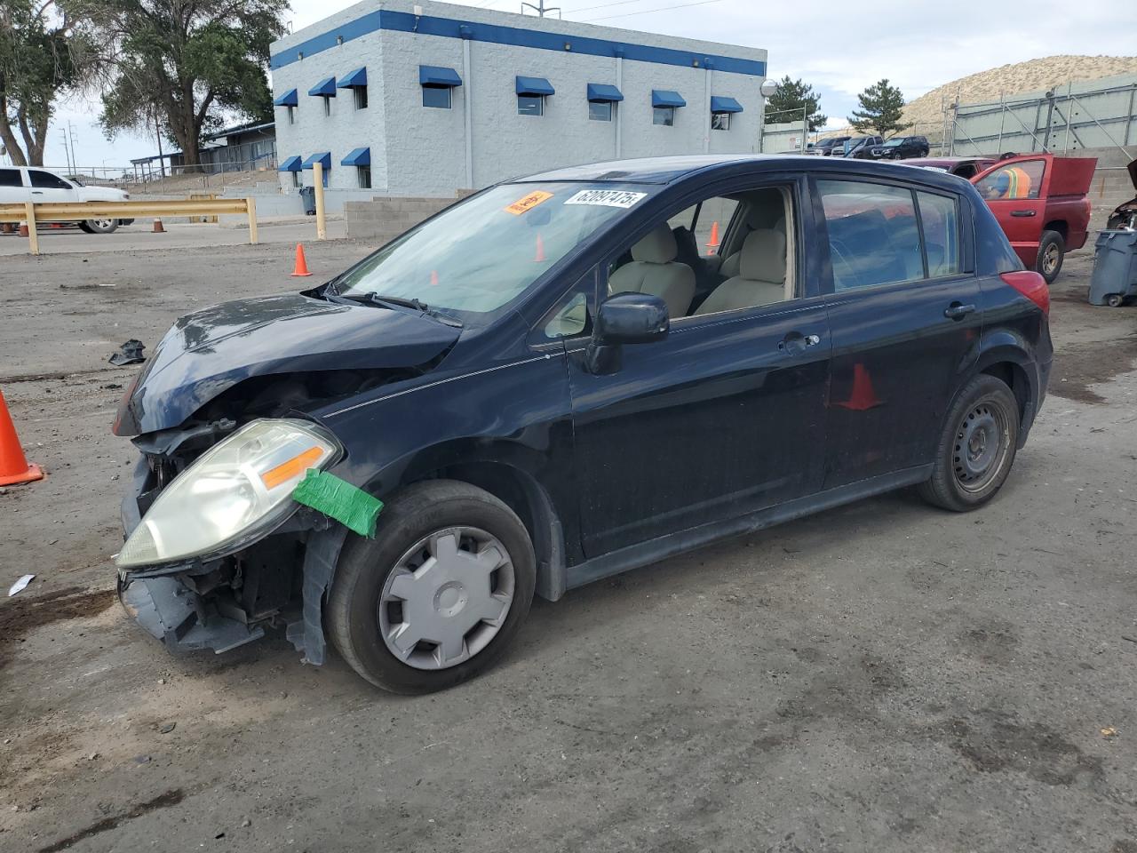 2009 Nissan Versa S black null gas 3N1BC13E19L351466 photo #1