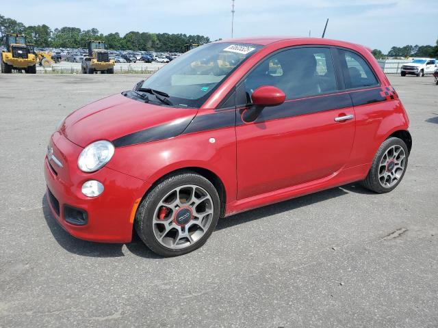  FIAT 500 2012 Red