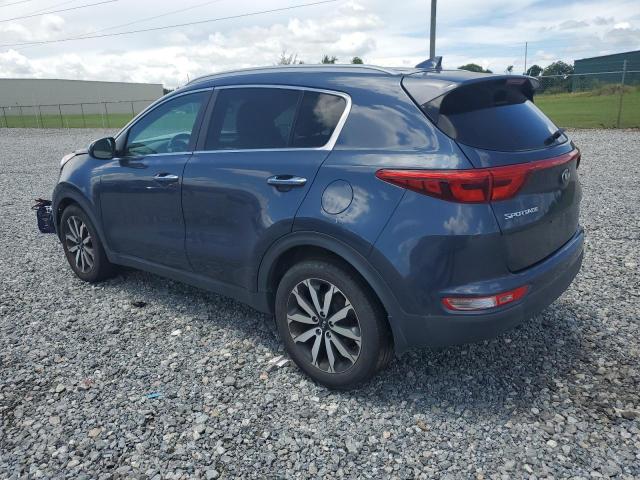  KIA SPORTAGE 2017 Синий