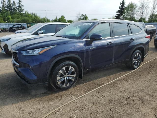 2021 TOYOTA HIGHLANDER HYBRID PLATINUM   for sale at Copart ON - TORONTO