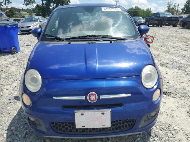 FIAT 500 2013 Blue