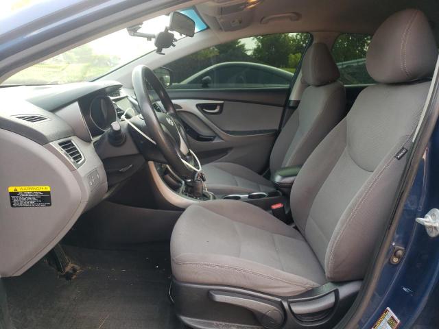  HYUNDAI ELANTRA 2014 Blue