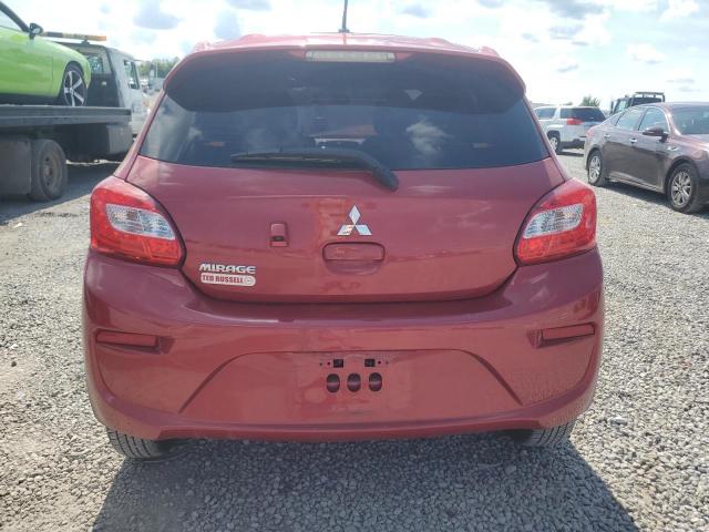 MITSUBISHI MIRAGE 2020 Czerwony