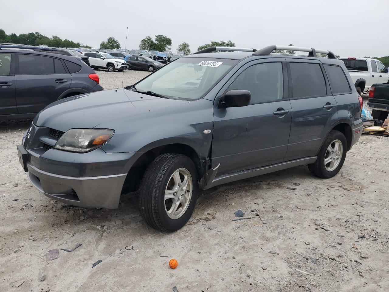 2004 Mitsubishi Outlander Ls for Sale in West Warren, MA - Undercarriage
