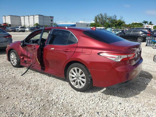  TOYOTA CAMRY 2019 Red