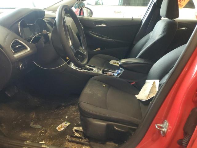  CHEVROLET CRUZE 2016 Czerwony