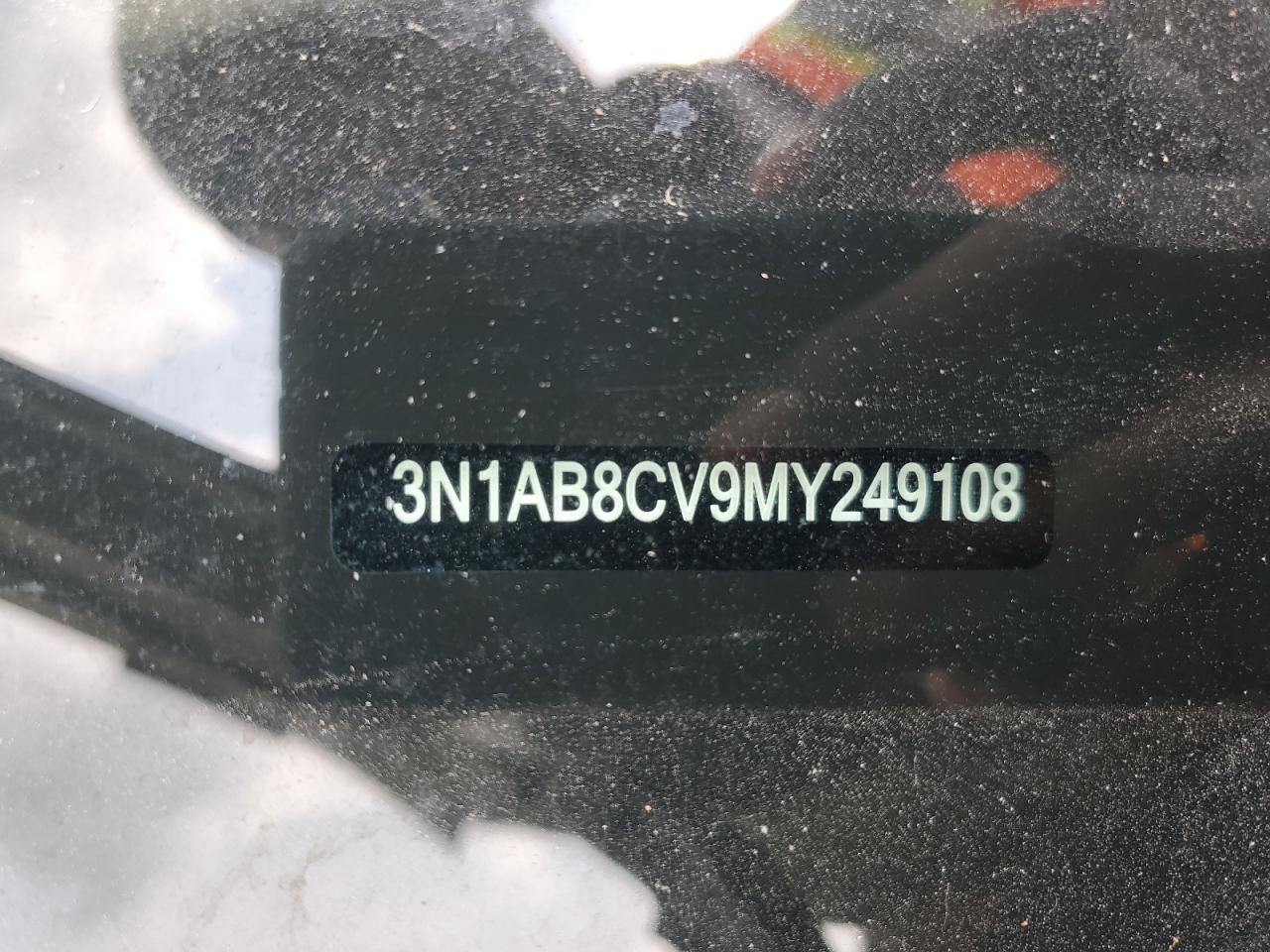 2021 Nissan Sentra Sv VIN: 3N1AB8CV9MY249108 Lot: 58483285