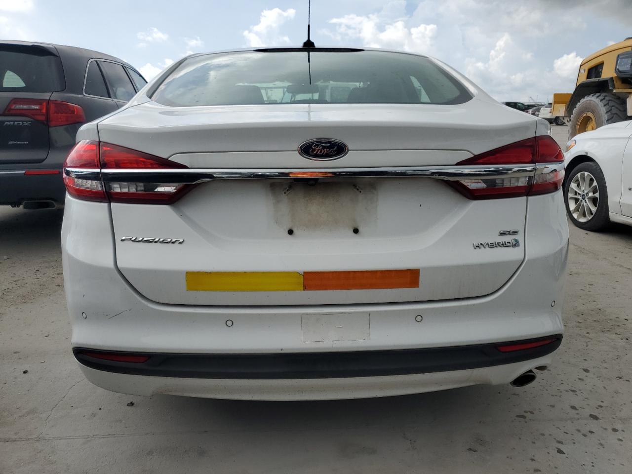 2018 Ford Fusion Se Hybrid VIN: 3FA6P0LU4JR118628 Lot: 54033085