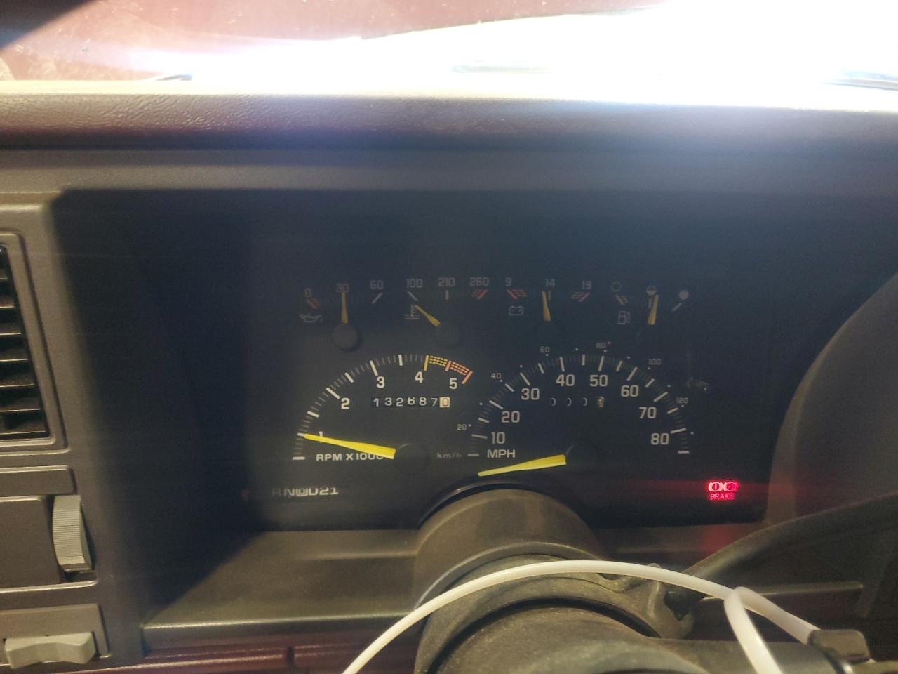 1992 Chevrolet Blazer K1500 VIN: 1GNEK18K7NJ327080 Lot: 61777315