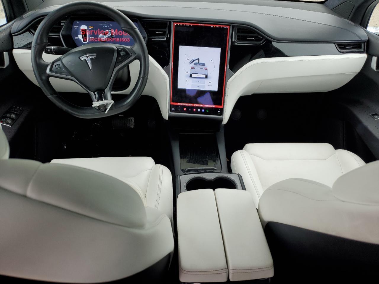 2019 Tesla Model X VIN: 5YJXCBE20KF151503 Lot: 58937115
