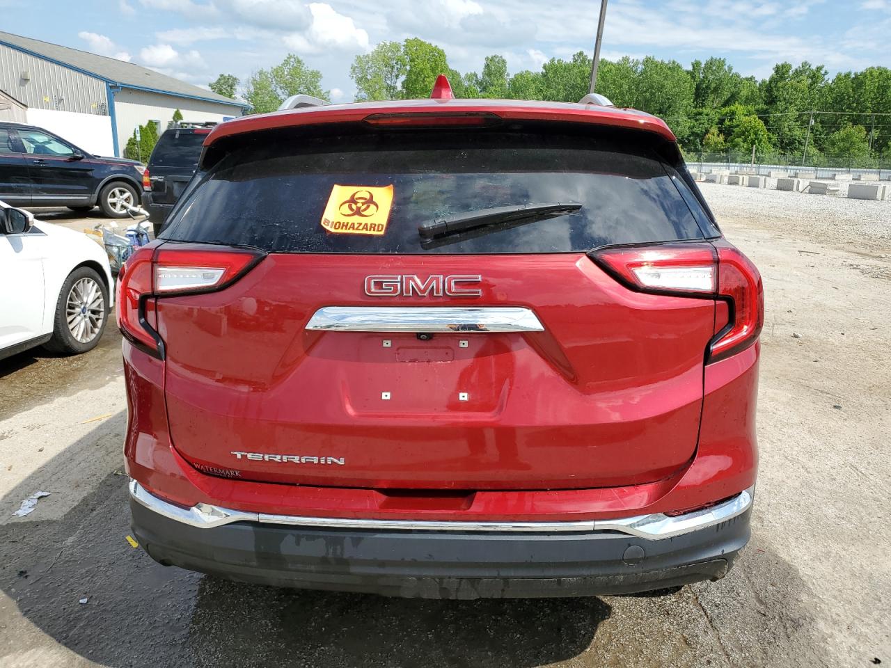 2022 GMC Terrain Slt VIN: 3GKALPEV6NL183623 Lot: 59319515