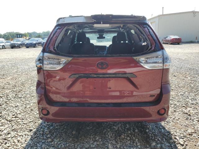  TOYOTA SIENNA 2020 Czerwony