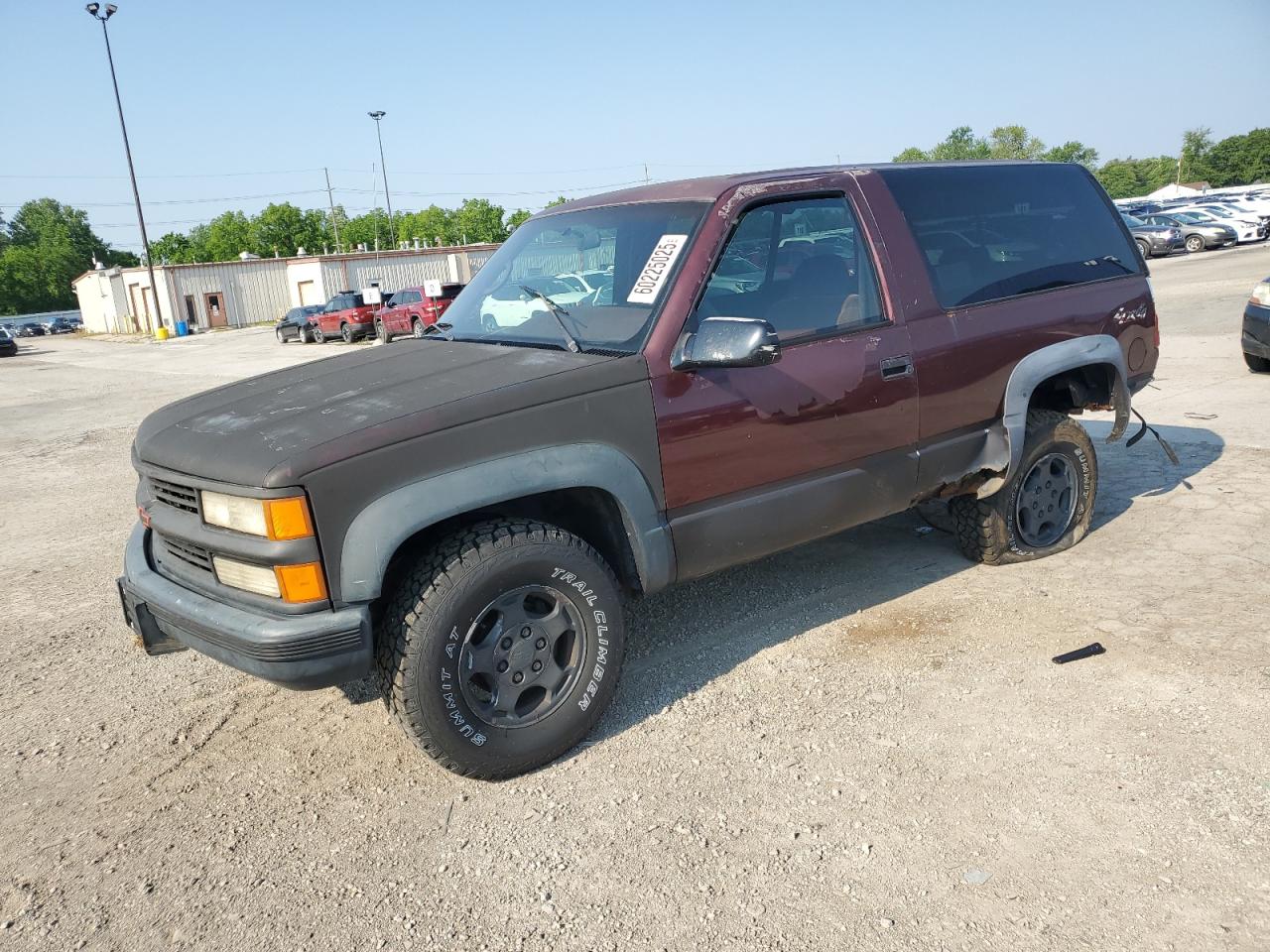 1995 Chevrolet Tahoe K1500 იყიდება Fort Wayne-ში, IN - Rear End