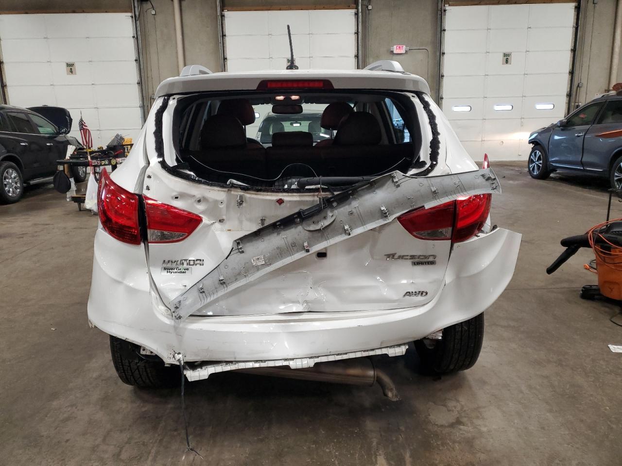 2013 Hyundai Tucson Gls VIN: KM8JUCAC6DU763962 Lot: 61182445