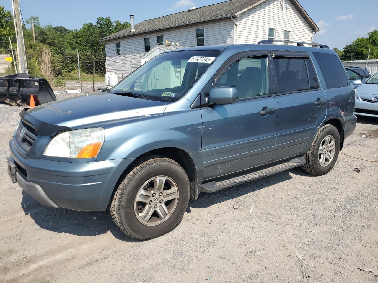 2005 Honda Pilot Exl продається в York Haven, PA - Side