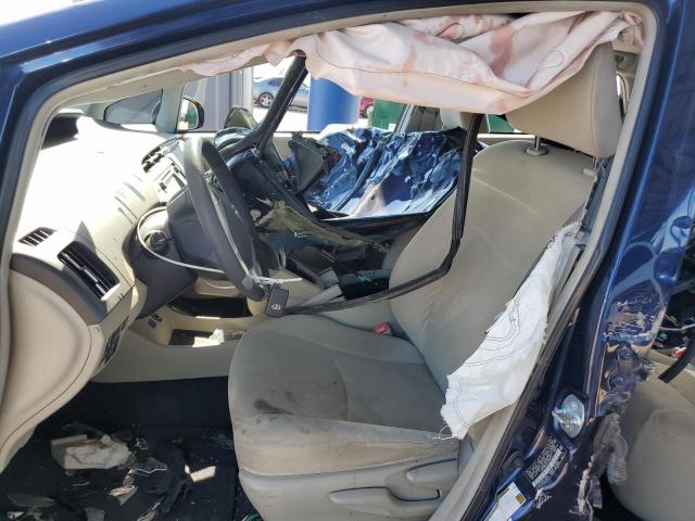  TOYOTA PRIUS 2012 Blue