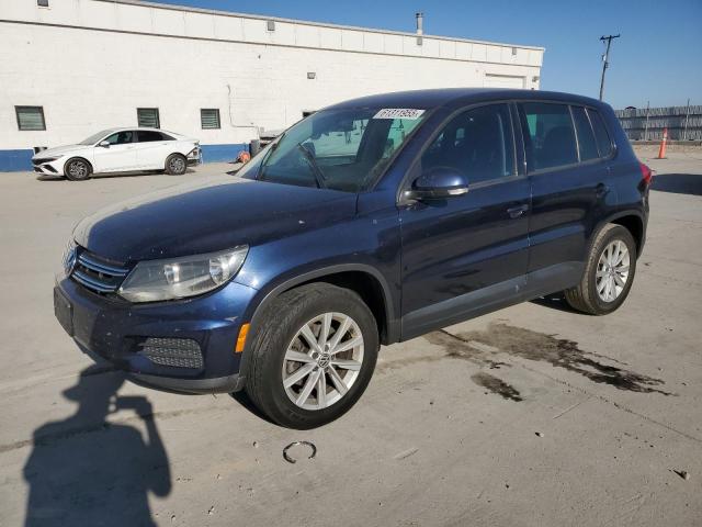  VOLKSWAGEN TIGUAN 2014 Blue