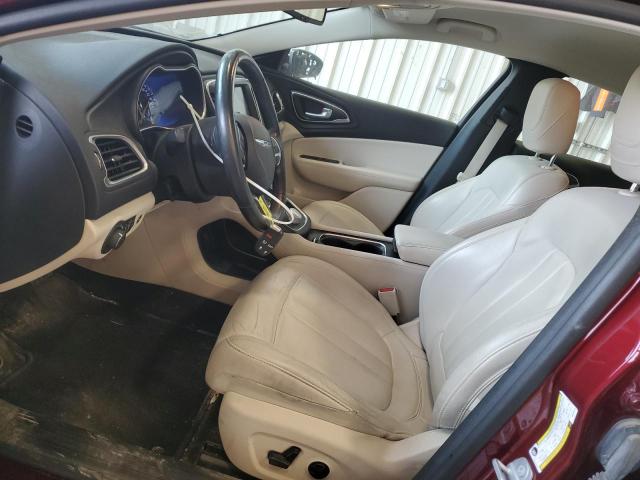  CHRYSLER 200 2016 Burgundy