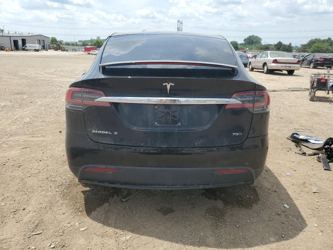 2016 Tesla Model X VIN: 5YJXCAE23GF020258 Lot: 61231345