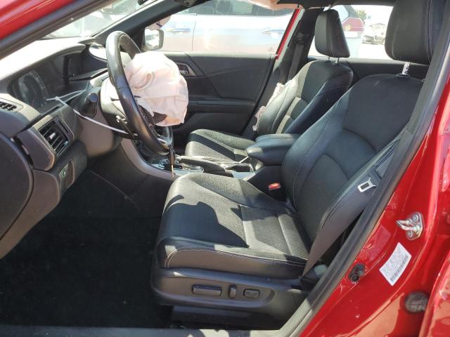  HONDA ACCORD 2016 Czerwony