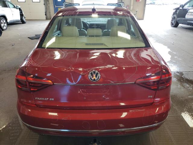  VOLKSWAGEN PASSAT 2017 Red