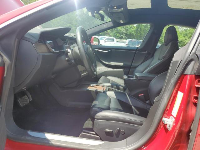  TESLA MODEL S 2020 Czerwony